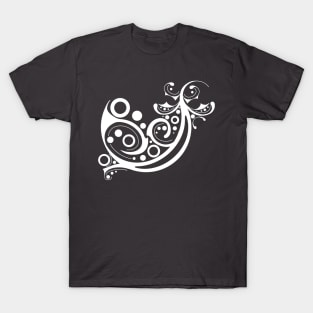 Filigree in White T-Shirt